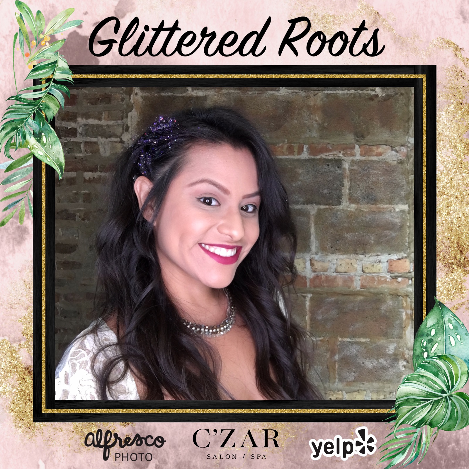 Yelp Elite: Glittered Roots | View more photos from the event at events.alfrescophoto.com/u/AlfrescoPhoto/Yelp-Elite-Glittered-Roots